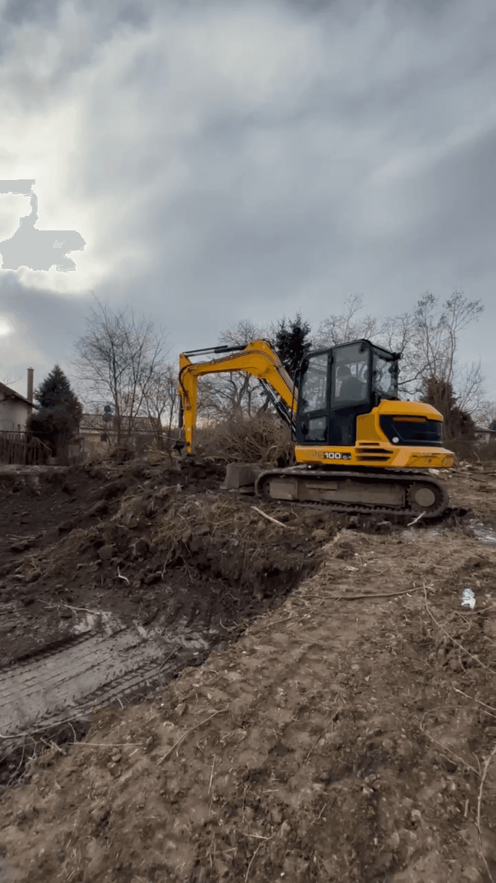 Terénní úprava pozemku