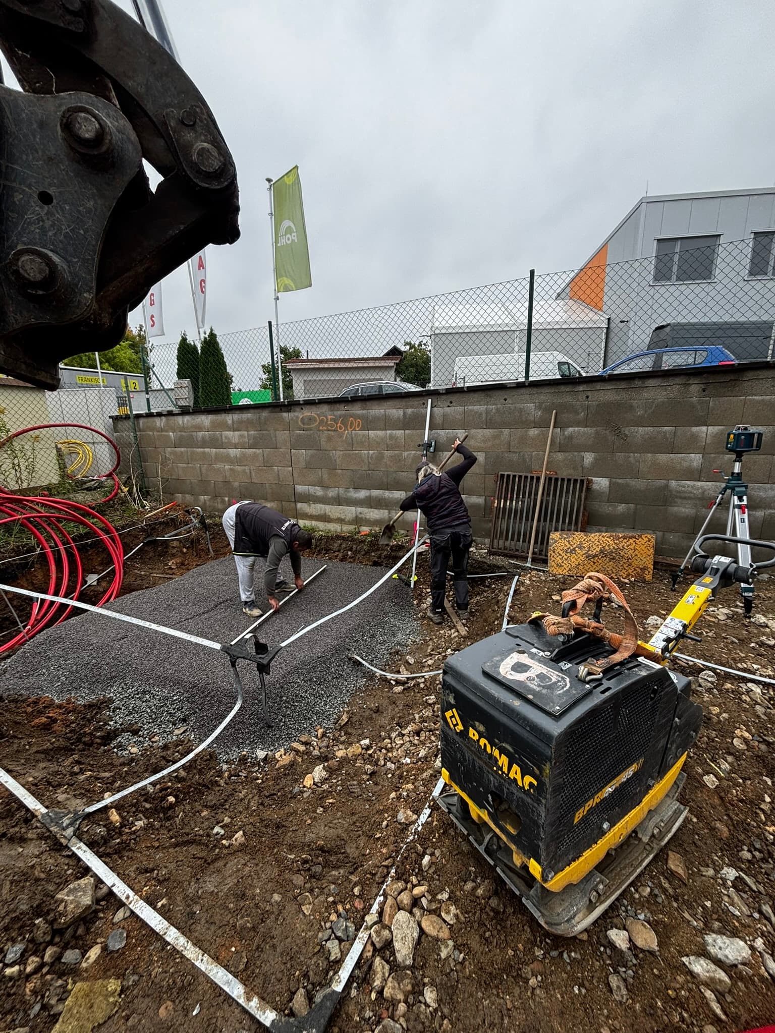 Základy pro trafostanici